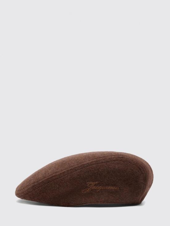 26FW 자크뮈스 베레모 ACU00791AW00700 880 Brown - JACQUEMUS