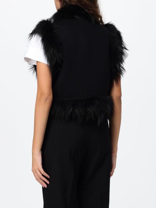 26FW 펜디 코트 FJ7782B1HH F0QA1 Black - FENDI