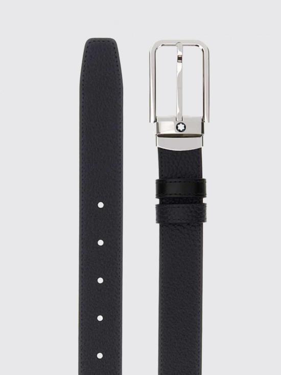 26FW 몽블랑 벨트 223419 000 Blue - MONTBLANC