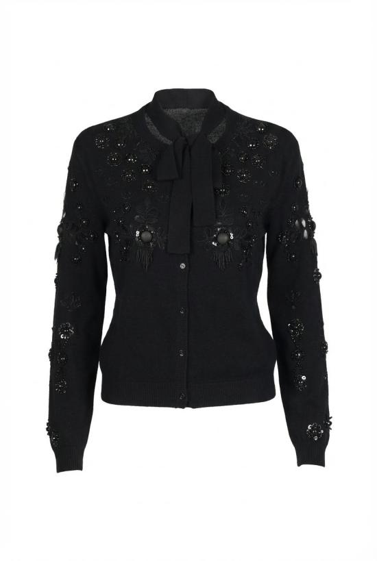  발렌티노 가라바니 가디건 01a0b0d8 bb8b 7039 899f 10e3711e05d6 BLACK - VALENTINO GARAVANI