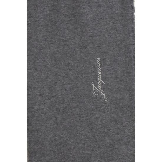 26FW 자크뮈스 머플러/스카프 JAACU00792AK00290970BB GRAY - JACQUEMUS
