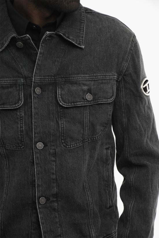  디젤 데님 자켓 A10847 0CKAH 02 Anthracite - DIESEL