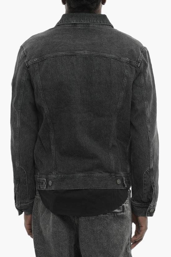  디젤 데님 자켓 A10847 0CKAH 02 Anthracite - DIESEL