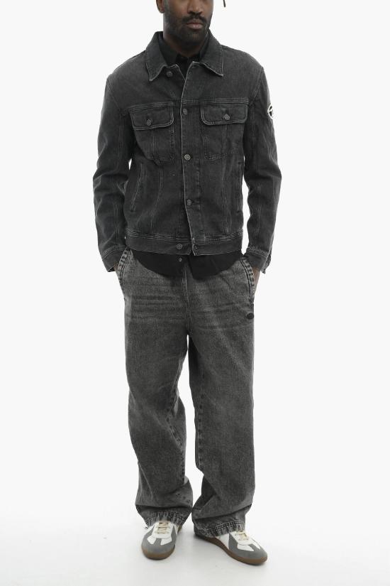  디젤 데님 자켓 A10847 0CKAH 02 Anthracite - DIESEL
