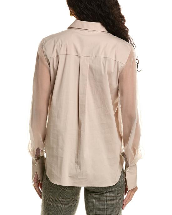  브루넬로 쿠치넬리 블라우스 01a0b850 11d8 7765 8414 d4b5fe35b3c6 BEIGE - BRUNELLO CUCINELLI