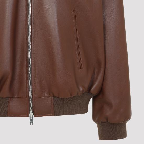 26FW 셀린느 가죽 자켓 RV14D978W 19BR BROWN - CELINE