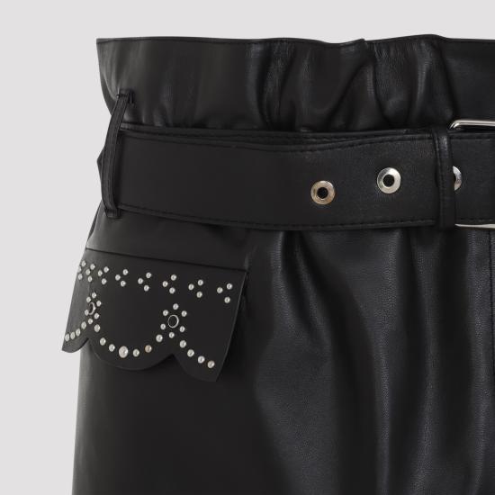 26FW 마르니 미디 스커트 GOMX0883UX ULA772 00N99 BLACK - MARNI