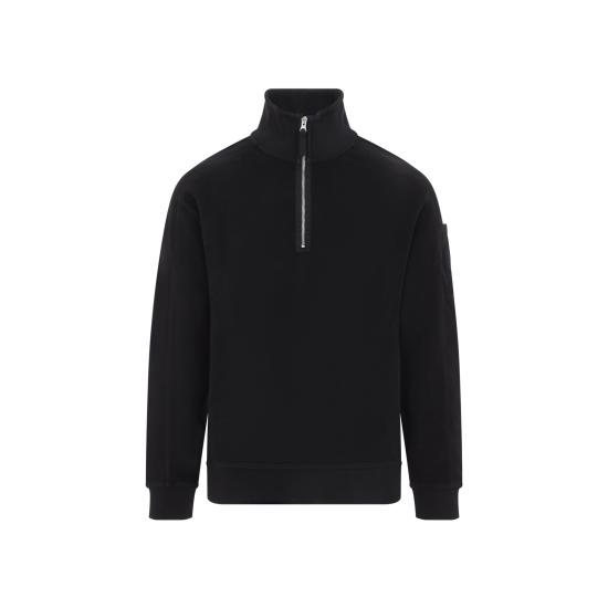 26FW 씨피 컴퍼니 폴로 티셔츠 21CMSS189A 006614G 999 BLACK - C.P. COMPANY