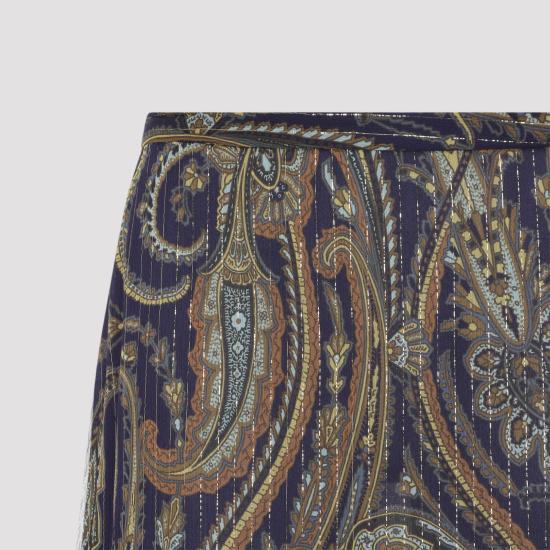 26FW 에트로 롱 스커트 WRFA0216 99SAA18 X0883 BLUE - ETRO