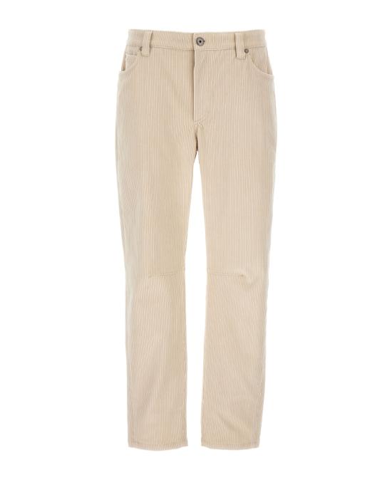  브루넬로 쿠치넬리 팬츠 01a012b0 ae9d 7501 a079 a0ecab3c7664 WHITE - BRUNELLO CUCINELLI