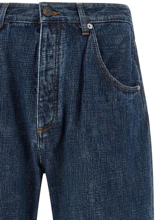  자크뮈스 데님 팬츠 LD26HPAM00578AD0007833C DARK BLUE - JACQUEMUS