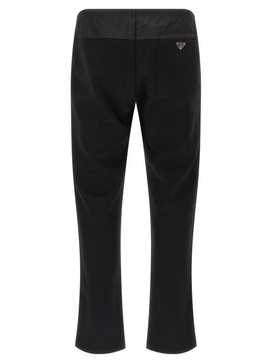26SS 프라다 트레이닝/조거 팬츠 PR327075BM BLACK - PRADA