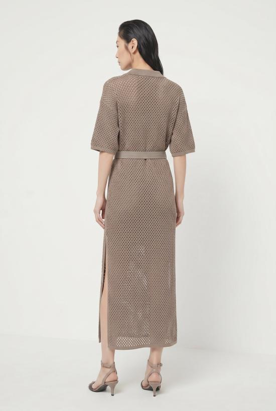  브루넬로 쿠치넬리 원피스 01a05871 d799 76e7 a55a f8bdd80c83cf TAUPE - BRUNELLO CUCINELLI