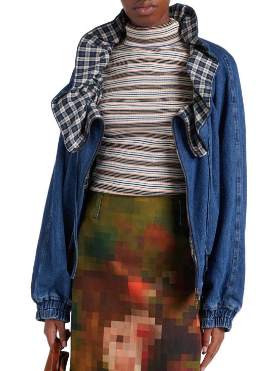  드리스 반 노튼 자켓 01a0b44c bc16 7bd6 be5c e56d789caedc BLUE - DRIES VAN NOTEN
