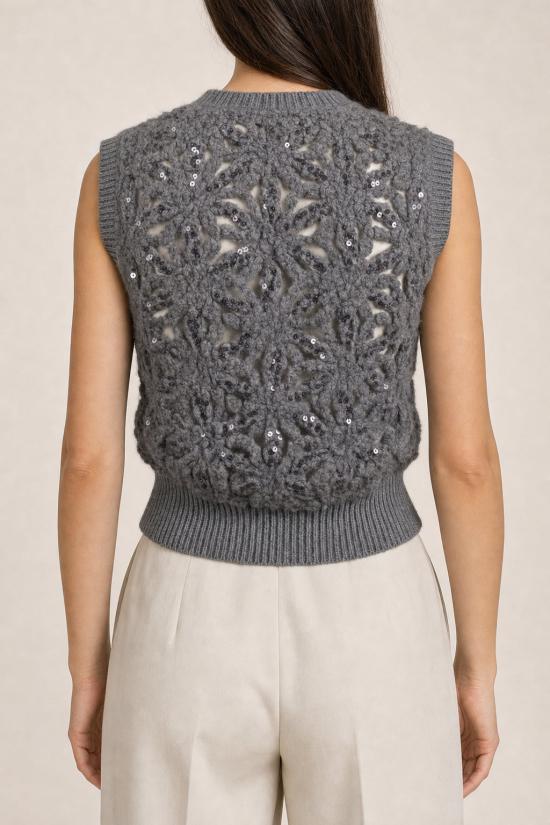  브루넬로 쿠치넬리 민소매 티셔츠 01a0ac5a 282a 7935 a7e3 b94fa300f1bf GRAY - BRUNELLO CUCINELLI