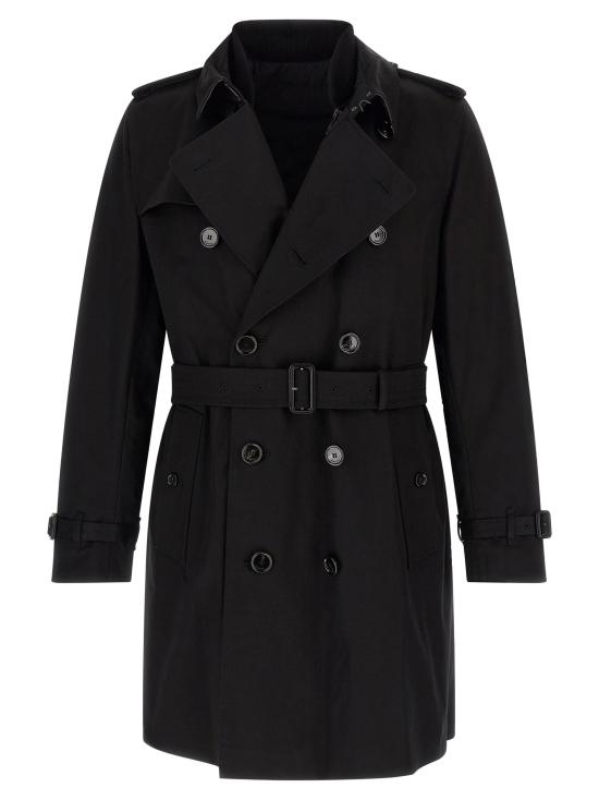 26FW 버버리 트렌치 코트 BU343814BM BLACK - BURBERRY