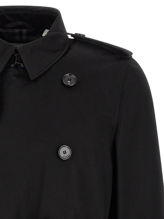 26FW 버버리 트렌치 코트 BU343814BM BLACK - BURBERRY