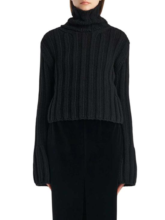 26FW 케이트 스웨터 18348666K666 200 BLACK - KHAITE