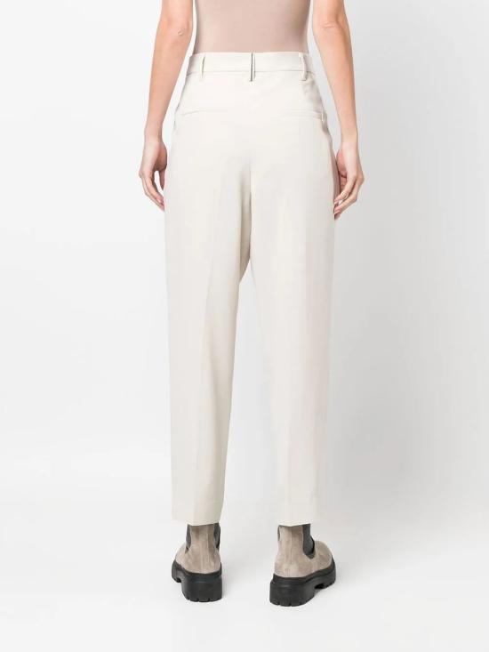  브루넬로 쿠치넬리 팬츠 01a05871 7a7a 7ab0 9e2e 5a3530c7187e WHITE - BRUNELLO CUCINELLI