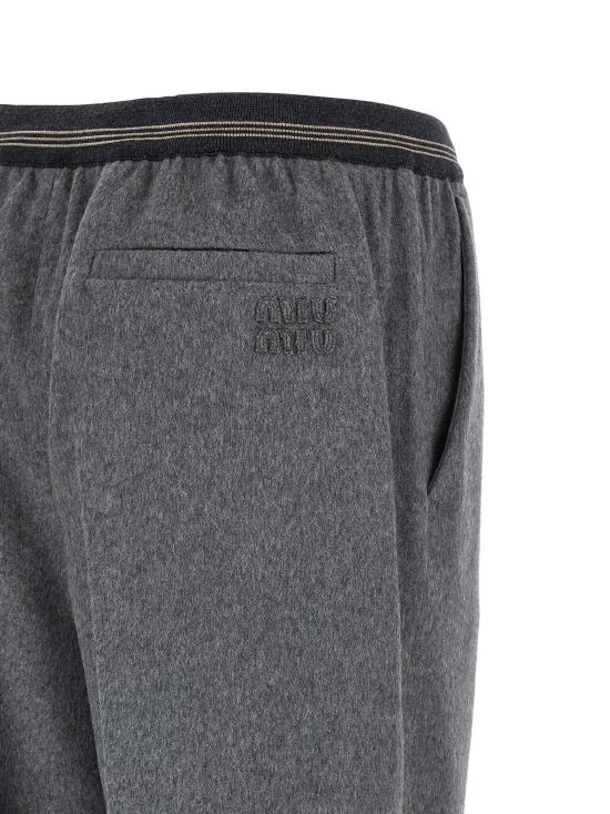 26SS 미우미우 팬츠 MI326155BM GRAY - MIU MIU