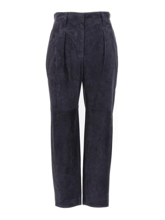  브루넬로 쿠치넬리 팬츠 01a012b0 a47c 79c8 965b 08001b0f6e65 NAVY - BRUNELLO CUCINELLI