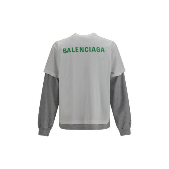 26FW 발렌시아가 탑 BA871497TTVJ19163BB WHITE - BALENCIAGA