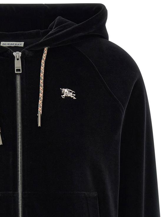  버버리 후드 티셔츠 LD8130905BLACK - BURBERRY