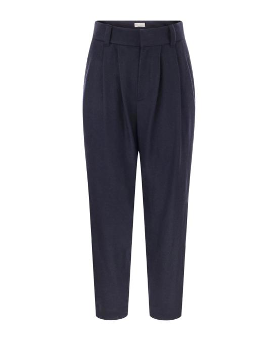  브루넬로 쿠치넬리 팬츠 01a05863 a250 77ae a242 830309c47ca0 NAVY - BRUNELLO CUCINELLI