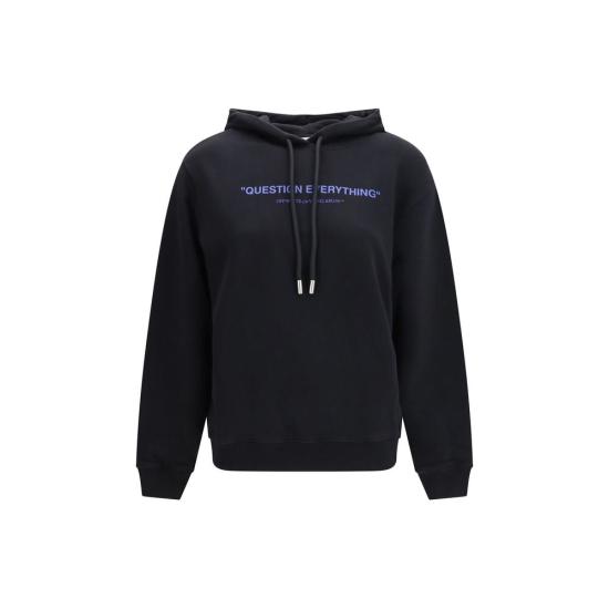 26FW 오프화이트 후드 티셔츠 OF2FE00503TW013BB BLACK