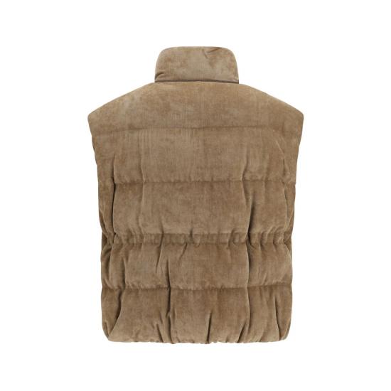 26FW 브루넬로 쿠치넬리 베스트 BRMG5477613PC3368BB BEIGE - BRUNELLO CUCINELLI