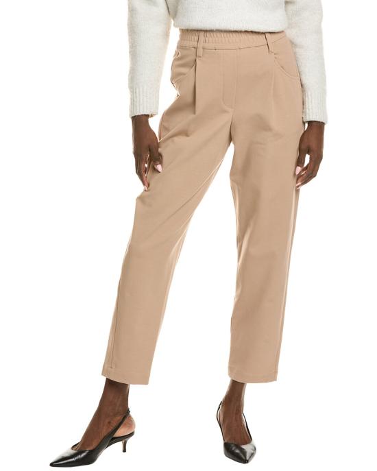  브루넬로 쿠치넬리 팬츠 01a012d0 f273 7399 85b9 ae0abef20535 BEIGE - BRUNELLO CUCINELLI