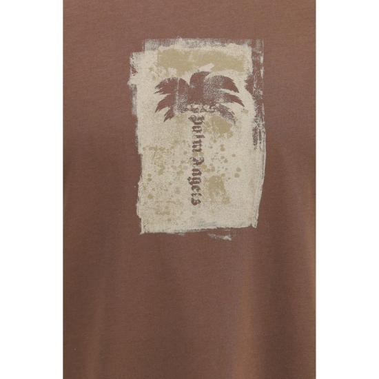 26FW 팜앤젤스 탑 PAPAMAA001JR0196063BB BROWN - PALM ANGELS