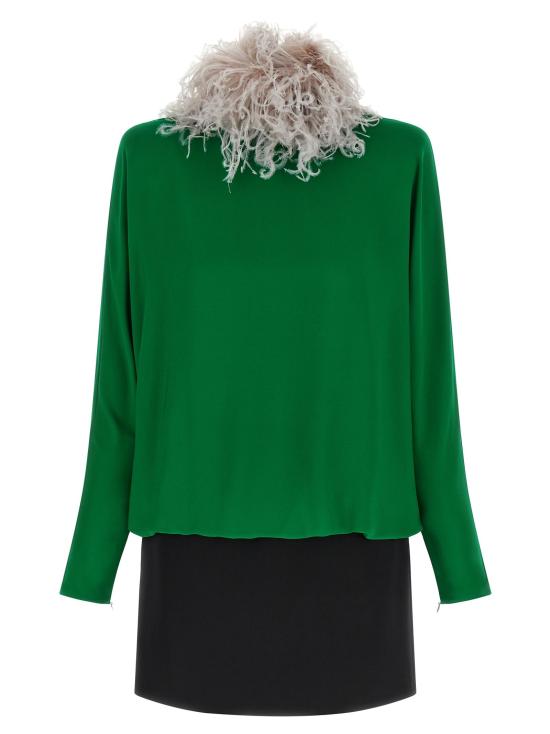 26FW 발렌티노 가라바니 원피스 VA343137BM GREEN