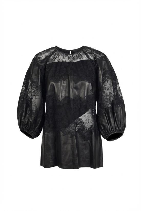  발렌티노 가라바니 블라우스 01a0b0f0 e50b 782b 99d6 a28239511338 BLACK - VALENTINO GARAVANI