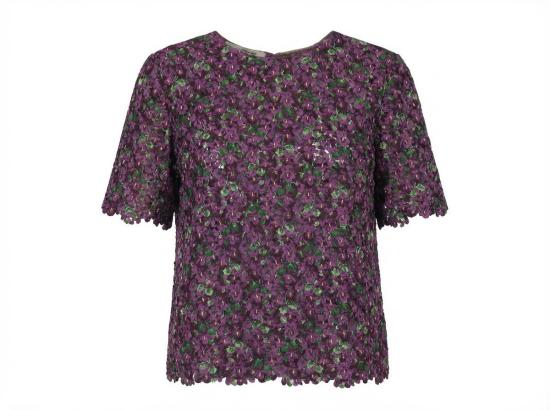  발렌티노 가라바니 블라우스 01a0b0d8 54b6 778a b603 2c454ef3f961 PURPLE - VALENTINO GARAVANI