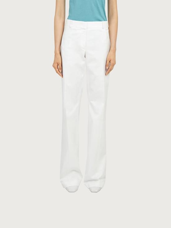  살바토레 페라가모 팬츠 01a0b0d8 262a 7347 9c3b 15d1e9d9f9ce WHITE - SALVATORE FERRAGAMO