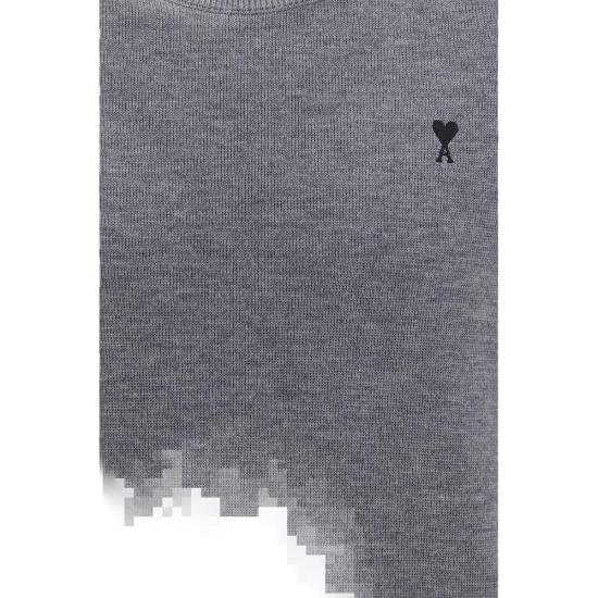 26FW 아미 긴팔 티셔츠 AMHKS826001A336BB GRAY - AMI
