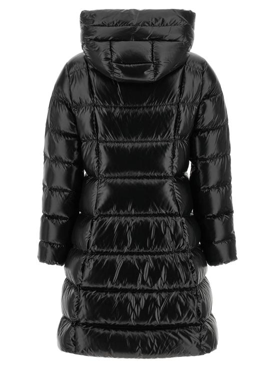 26FW 몽클레어 바디 후드 쇼트 다운 재킷 바디 후드 쇼트 다운 재킷 MO342397BM BLACK - MONCLER