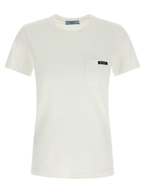 26SS 프라다 폴로 티셔츠 PR327723BM WHITE
