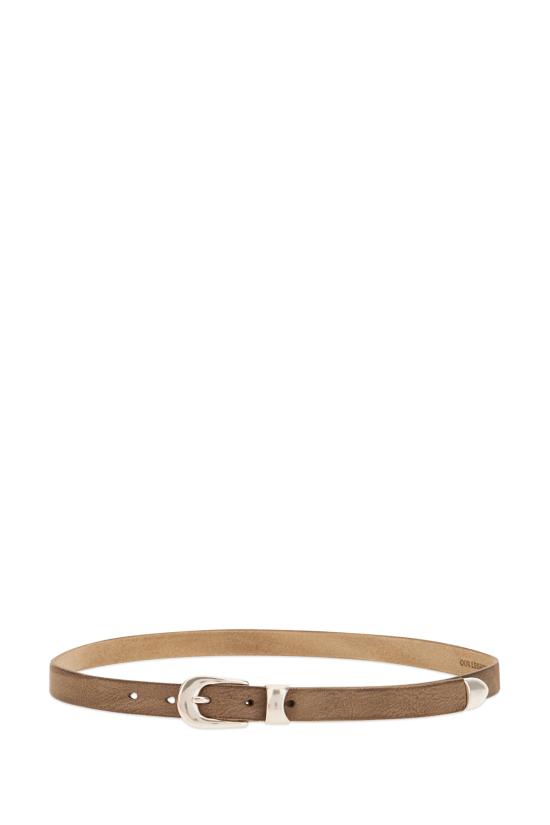 26FW 아워레가시 2cm 썬드라이드 클레이 레더 벨트 A4268BSU CLAY Brown