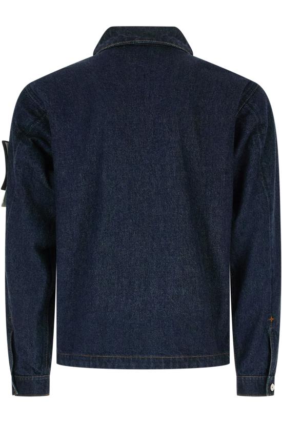 26FW 스톤 아일랜드 라이트 불 데님 TC 재킷 라이트 불 데님 TC 재킷 S144100006S00J7 VJ201 MEDIUM BLUE - STONE ISLAND