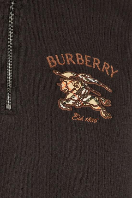 26FW 버버리 후드 티셔츠 8135971 C6491 CHOCOLATE BROWN - BURBERRY