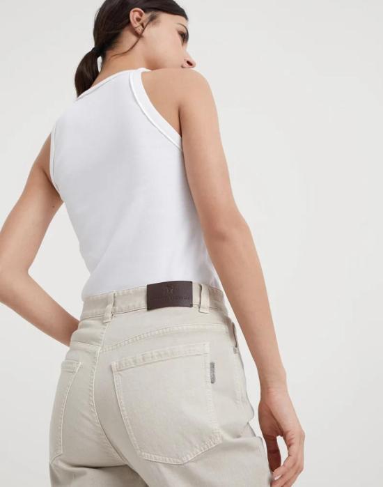  브루넬로 쿠치넬리 팬츠 01a05891 57e4 7964 b34b c7a51d18e96b BEIGE - BRUNELLO CUCINELLI