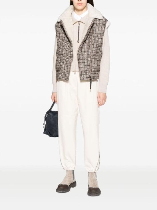  브루넬로 쿠치넬리 팬츠 01a012b0 9e7c 7d3d a8a1 2edcb2425f8b CREAM - BRUNELLO CUCINELLI