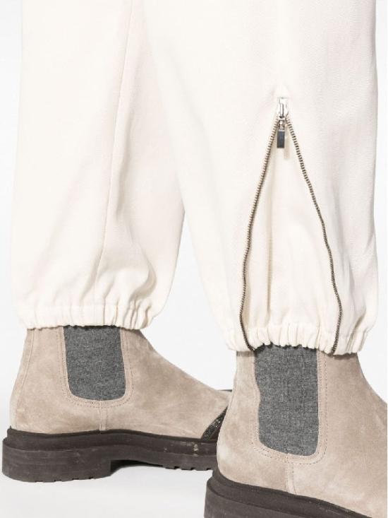  브루넬로 쿠치넬리 팬츠 01a012b0 9e7c 7d3d a8a1 2edcb2425f8b CREAM - BRUNELLO CUCINELLI