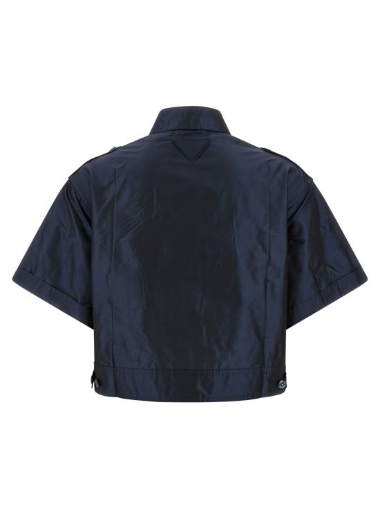 26SS 프라다 블라우스 PR325791BM NAVY - PRADA