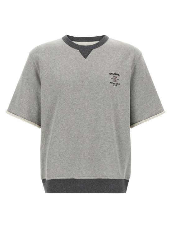 26FW 브루넬로 쿠치넬리 긴팔 티셔츠 BR343434BM GREY