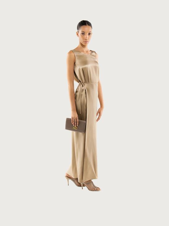 살바토레 페라가모 원피스 01a0b0a9 f7d6 7b62 862c 1299caf75206 BEIGE - SALVATORE FERRAGAMO
