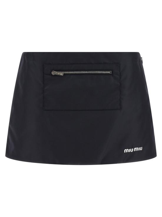 26SS 미우미우 숏팬츠 MI324602BM BLACK