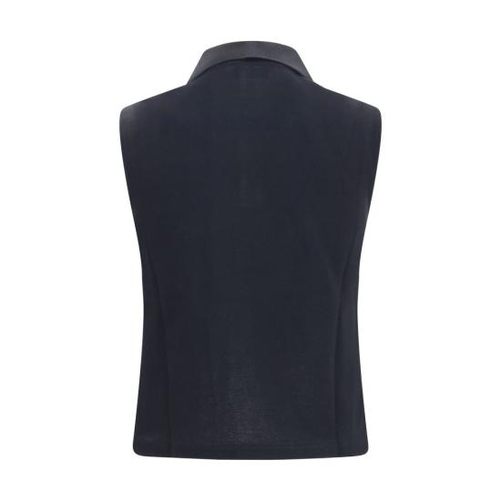 26SS 생로랑 민소매 티셔츠 SA862601Y37ZE1000BB BLACK - SAINT LAURENT